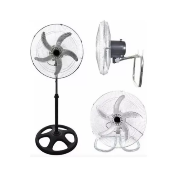 Ventilador Industrial Metalico 18puLG Alta Potencia 3 En 1